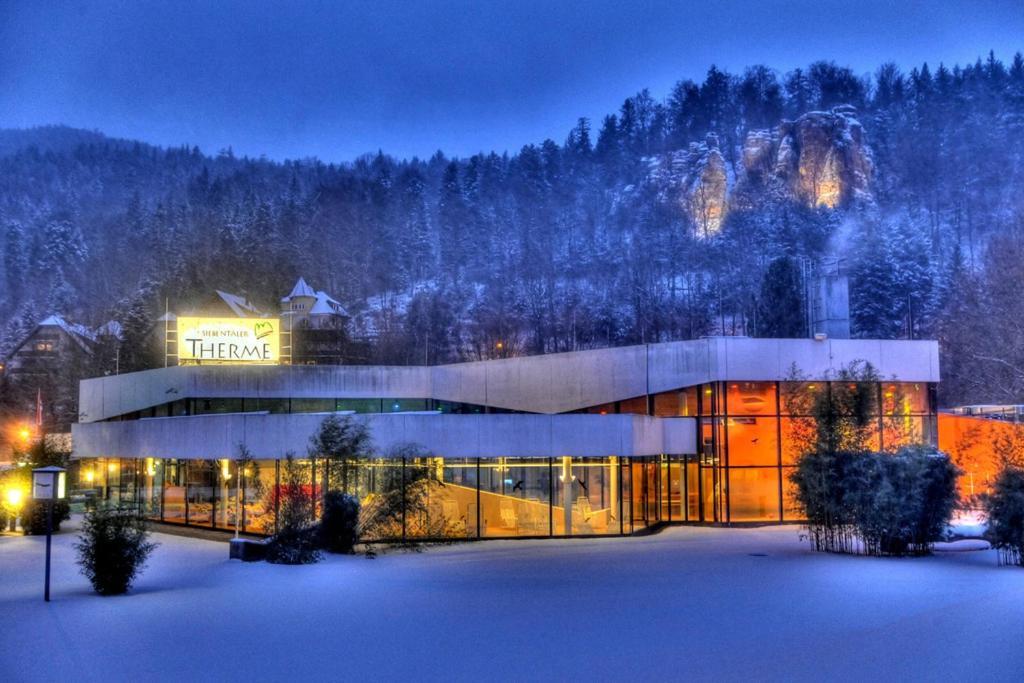 Wohnen Im Schwarzwald Mit Panoramablick Διαμέρισμα Bad Herrenalb Εξωτερικό φωτογραφία